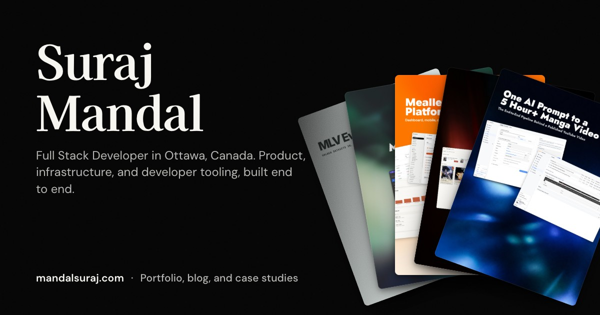 Suraj Mandal | Full Stack Developer
